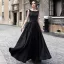 Vintage / Retro Red Maxi Dresses 2019 A-Line / Princess Scoop Neck Sleeveless Bow Backless Floor-Length / Long Womens Clothing