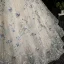 Demure Ivory Beading Pearl Rhinestone Lace Flower Prom Dresses 2025 Ball Gown High Neck Cap Sleeves Backless Floor-Length / Long Formal Dresses