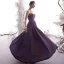 Charming Pearl Pink Starry Sky Evening Dresses  2019 A-Line / Princess Sleeveless Glitter Satin Spaghetti Straps Backless Floor-Length / Long Formal Dresses