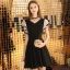 Chic / Beautiful Burgundy Homecoming Graduation Dresses 2019 A-Line / Princess V-Neck Spotted Short Sleeve Backless Short Formal Dresses