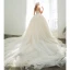 Modern / Fashion Champagne Wedding Dresses 2019 Ball Gown Strapless Lace Beading Sleeveless Backless Cathedral Train Wedding