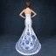 Chinese style Ivory Evening Dresses  2019 Trumpet / Mermaid Strapless Appliques Lace Rhinestone Sleeveless Backless Court Train Formal Dresses