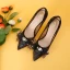 Charming Black Evening Party Pumps 2019 Lace Rhinestone 9 cm Stiletto Heels Pointed Toe Pumps