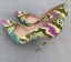 Amazing / Unique Multi-Colors Rave Club Pumps 2019 Leather Snakeskin Print 12 cm Stiletto Heels Pointed Toe Pumps