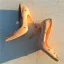 Schöne Nude Abend Pumps 2019 Niet 12 cm Stilettos Spitzschuh Pumps