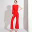 Fashion Black Jumpsuit Evening Dresses  2021 Scoop Neck Backless Formal Dresses