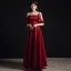 Fashion Burgundy Evening Dresses  2021 A-Line / Princess Spaghetti Straps Sleeveless Backless Floor-Length / Long Formal Dresses