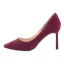 Chic / Beautiful Burgundy Office Pumps 2019 Leather Suede 8 cm Stiletto Heels Pointed Toe Pumps