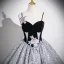 Unusual Black Beading Lace Flower Printing Prom Dresses 2025 Ball Gown Spaghetti Straps Sleeveless Backless Floor-Length / Long Formal Dresses