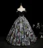 Schick Schwarz Ballkleider 2025 A Linie Off Shoulder Schleife Kurze Ärmel Rückenfreies Lange Festliche Kleider