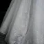 Chic / Beautiful Sky Blue Glitter Lace Flower Appliques Prom Dresses 2025 Ball Gown Strapless Sleeveless Backless Floor-Length / Long Formal Dresses