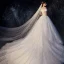 Chic Ivoire Robe De Mariée 2019 Princesse De l'épaule Perlage Perle Étoile En Dentelle Fleur Paillettes Manches Courtes Dos Nu Cathedral Train