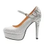 Sparkly Gold Wedding Shoes 2019 Leather Glitter Rhinestone 12 cm Stiletto Heels Pointed Toe Wedding Pumps