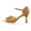 Vintage / Retro Bronze Prom Latin Dance Shoes 2021 7 cm Stiletto Heels Open / Peep Toe Womens Sandals High Heels