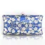 Chic / Belle Rouge Pochette Perlage Faux Diamant Métal Soirée Accessorize 2019