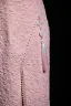 Chinese style Blushing Pink Beading Printing Evening Party Cheongsam 2025 A-Line / Princess High Neck Short Sleeve Tea-length
