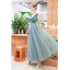 Chic / Beautiful Jade Green Evening Dresses  2019 A-Line / Princess Suede V-Neck Rhinestone Sleeveless Backless Floor-Length / Long Formal Dresses