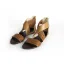 Romeins Zwarte Toevallig Zomer Platte Sandalen Dames 2021 Vlecht X-Strap Peep Toe Sandalen