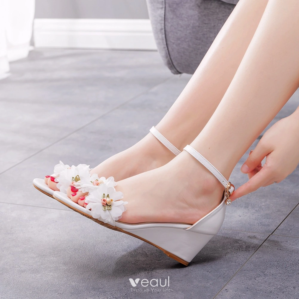 DREAM PAIRS Women's Wedges Closed Toe High Heels Dress Wedding Bride  Pointed Toe Pumps Shoes