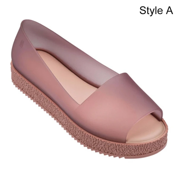 Confortable Noire Été Désinvolte Plage Plate Sandales Femme 2021 Peep Toes / Bout Ouvert Sandales