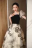 Élégant Noire Robe De Bal 2023 Princesse Encolure Carrée Manches Courtes Dos Nu Longue Robe De Ceremonie