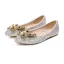 Chic / Beautiful Multi-Colors 2019 Rhinestone Pearl Butterfly Flat Pointed Toe Wedding Shoes