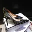 Moderne / Mode Ivoire Soirée Escarpins 2019 Rivet 9 cm Talons Aiguilles À Bout Pointu Escarpins