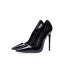 Chic / Beautiful Burgundy Evening Party Pumps 2019 Patent Leather 12 cm Stiletto Heels Pointed Toe Pumps