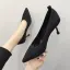 Mooie / Prachtige Khaki Toevallig Vlecht Pumps 2019 7 cm Naaldhakken / Stiletto Spitse Neus Pumps