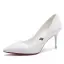 Chic / Belle Ivoire Bureau Escarpins 2019 Cuir Verni 8 cm Talons Aiguilles À Bout Pointu Escarpins