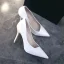 Chic / Beautiful Black OL Pumps 2019 Patent Leather 8 cm Stiletto Heels Pointed Toe Pumps
