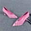 Moderne / Mode Rose Bonbon Soirée Escarpins 2019 Cuir Daim 8 cm Talons Aiguilles À Bout Pointu Escarpins