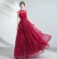 Vintage / Retro Burgundy Evening Dresses  2020 A-Line / Princess Ruffle High Neck Beading Crystal Sequins Sleeveless Backless Floor-Length / Long Formal Dresses