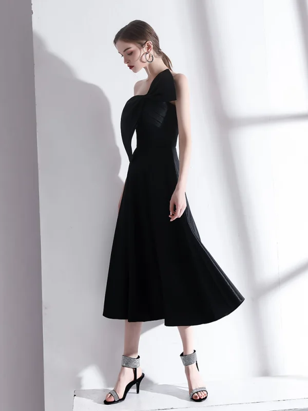 homecoming dresses white and black PS24014 Black White