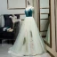 Classy Jade Green Evening Dresses  2019 A-Line / Princess Spaghetti Straps Sleeveless Suede Backless Floor-Length / Long Formal Dresses