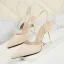 Simple Rouge Cocktail Soirée Chaussures Femmes 2019 Daim Faux Diamant 9 cm Talons Aiguilles À Bout Pointu Talons Hauts