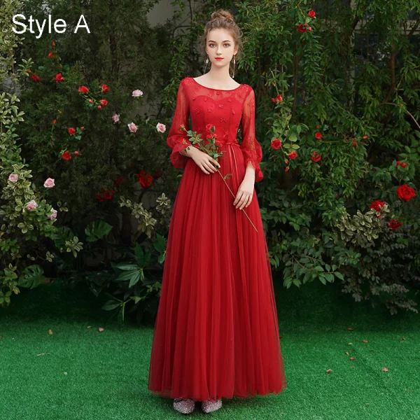 short maroon bridesmaid dresses Light Blue Bridesamid Dresses Strapless Long Maxi Cheap Bridesmaid Dresses  ARD1148 main image 0