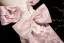 Lovely Blushing Pink Beading Pearl Sequins Printing Prom Dresses 2025 A-Line / Princess Off-The-Shoulder Short Sleeve Backless Bow Floor-Length / Long Prom Formal Dresses