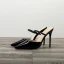Modest / Simple Black Casual Womens Sandals 2020 Patent Leather 10 cm Stiletto Heels Pointed Toe Sandals