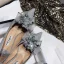 Fashion Silver Glitter Wedding Shoes 2020 Leather Rhinestone Sequins 8 cm Stiletto Heels Pointed Toe Wedding Pumps
