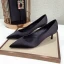 Simple Champagne Talon Bas Demoiselle D'honneur Escarpins 2020 Satin 5 cm / 2 inch Talons Aiguilles À Bout Pointu Escarpins