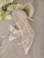 Chic Ivoire Chaussure De Mariée 2020 Cuir Fait main Perlage En Dentelle Fleur Mariage 9 cm Talons Aiguilles À Bout Pointu Escarpins