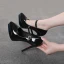 Chic / Beautiful Nude Evening Party Pumps 2021 Patent Leather Waterproof 12 cm Stiletto Heels Pointed Toe Pumps High Heels
