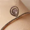 Unik Sølv Krystal Tiara 2017 Beading Rhinestone Metal Accessories Brudesmykker