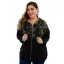 Désinvolte Tomber Hiver Grande Taille Gris Camouflage Encapuchonné Sweats 2021 Manches Longues Femme Hauts