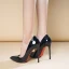 Chic / Beautiful Office OL Pumps 2021 Patent Leather 10 cm Stiletto Heels Pointed Toe Pumps High Heels Burgundy