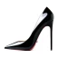 Schöne Rot Strassenmode Lackleder Pumps 2021 12 cm Stilettos Spitzschuh Pumps Hochhackige