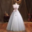 Mode Bleu Ciel Robe De Bal 2021 Robe Boule V-Cou Perlage Perle Faux Diamant Noeud Sans Manches Dos Nu Longue Robe De Ceremonie