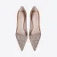 Charming Nude Evening Party Sequins Pumps 2021 8 cm Stiletto Heels Pointed Toe Pumps High Heels