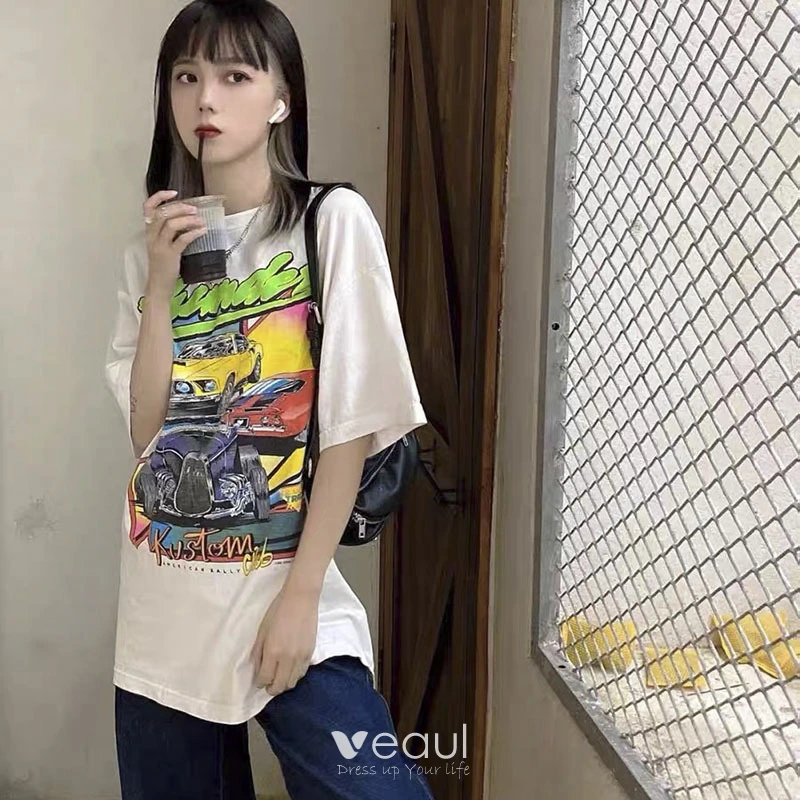 Sexy Spring Summer Street Wear White Lace Flower T-Shirts 2021 V-Neck  Sleeveless Loose Women Tops